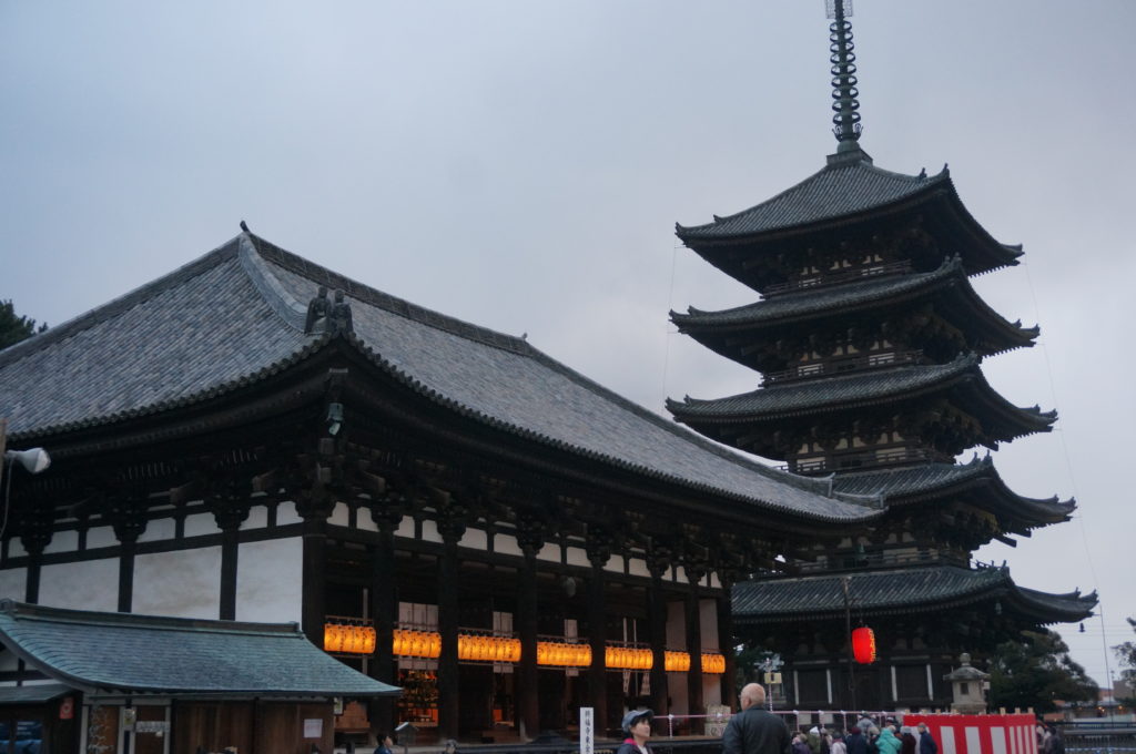 Five Storeyed Pagoda in Kofukuji-temple 