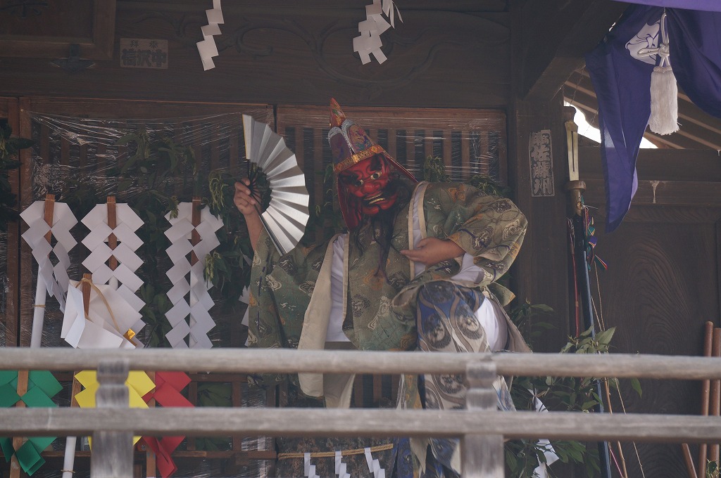 Sarutahiko (masked player) ~Japan culture ~kagura program