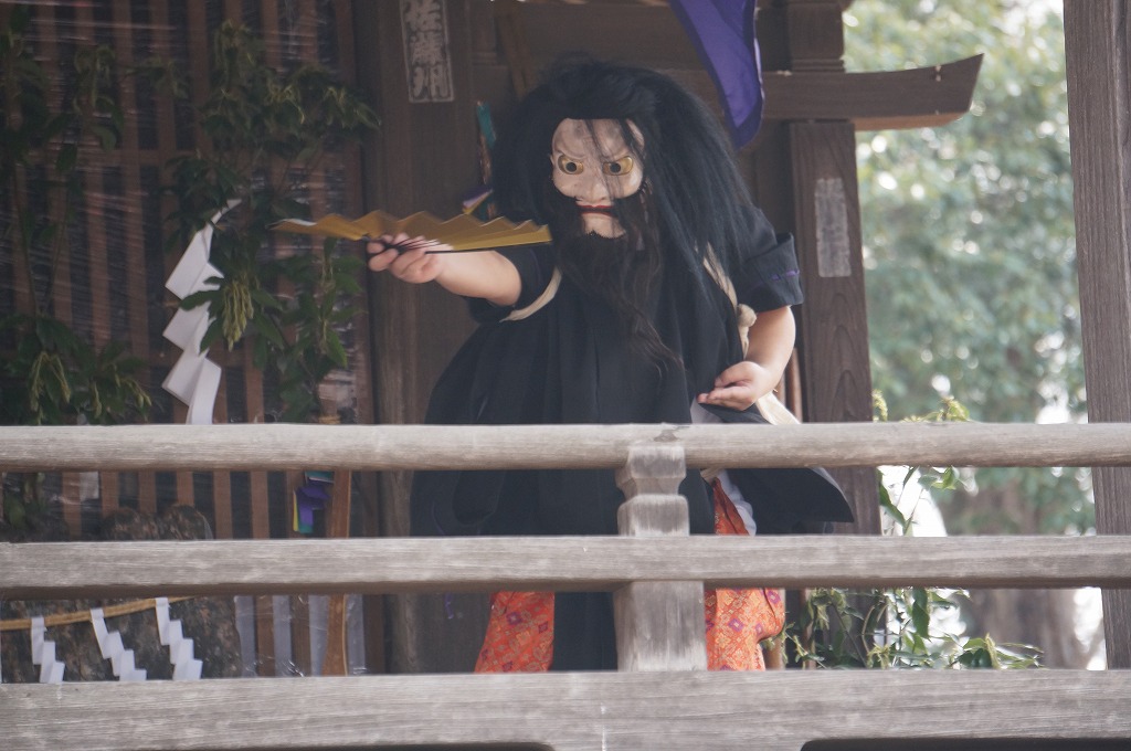 Tajikarao (masked player) ~Japan culture ~kagura 