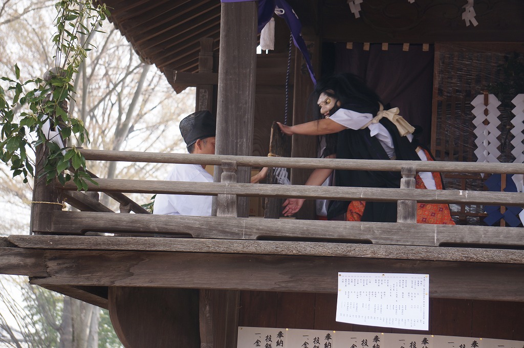 Tajikarao (masked player)~Japan culture ~kagura