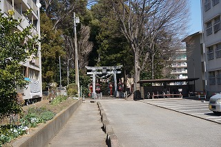 a road to the shrine