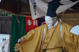 Ameno Koyane ~a deity of kagura (Japanese traditional folk performing art)