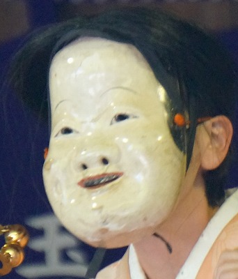 Okame mask of Kagura 