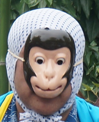 a monkey mask