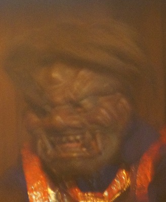 Ogre's mask in Nara