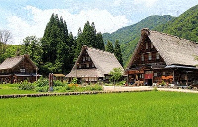 the historic village "Gokayama"